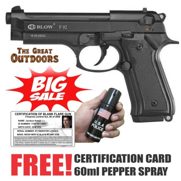 BIG SALE! Blow F92 Beretta Blank Gun