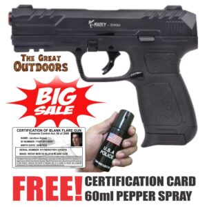 BIG SALE! Kuzey S900 Self Defense Pepper Blank Gun