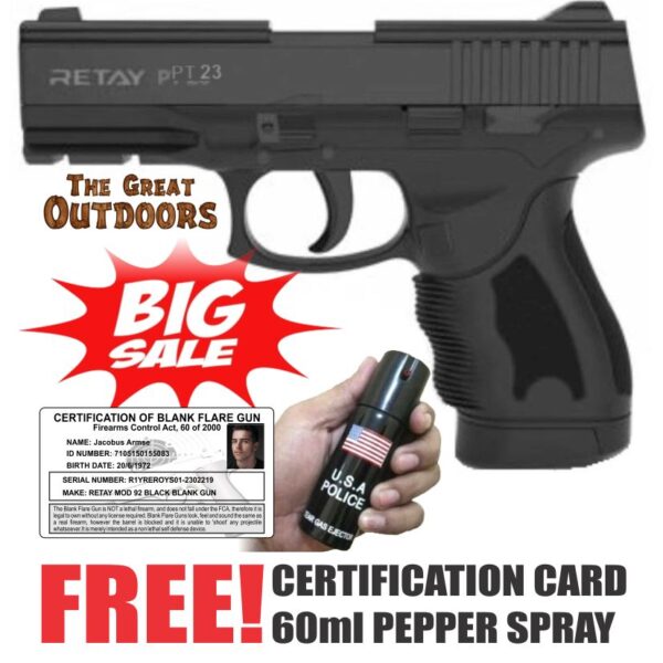 BIG SALE! Retay PT23 Blank Gun